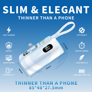Power Bank Personalizzabile con Logo, Leggero, 5000mAh, Mini <span class=keywords><strong>Caricabatterie</strong></span> Portatile a Capsula con Supporto per Telefono - Product Image 3