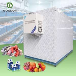 Chambre froide portable professionnelle en acier inoxydable 10x14 2x2 pour usage commercial et industriel - Product Image 1