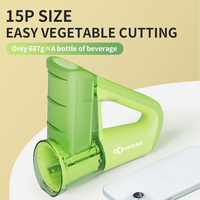 Coupe-légumes électrique sans fil portatif, modèle original breveté, pour salades et râperies de légumes