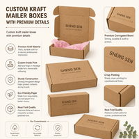 Boîtes d'emballage pour vêtements de couleur personnalisée avec logo personnalisé, boîtes d'expédition recyclables pour cosmétiques avec logo