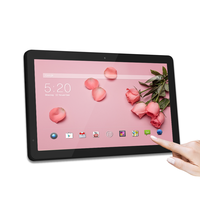 Nueva Pantalla Táctil Comercial de 13.3 Pulgadas A33 Android 10 1080p con Soporte de Escritorio/Montaje en Pared para Publicidad, DC USB Serial OEM/ODM
