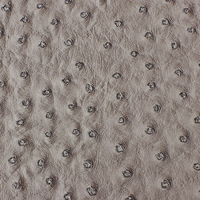 Échantillon gratuit peau d'autruche Rexine 1 mm PVC Vegan imprimé Faux cuir synthétique matériel pour sacs sacs à main
