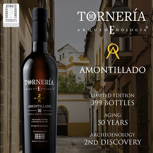 Hecho en España Edición Limitada AMONTILLADO TORNERIA Sherry 500ml Sherry y Vinos Fortificados - Product Image 1