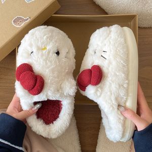 Zapatillas de Casa Populares para Hombre y Mujer, Otoño-Invierno, con Suelas Gruesas Antideslizantes y Parte Superior de Terciopelo, para Interiores y Exteriores - Product Image 6