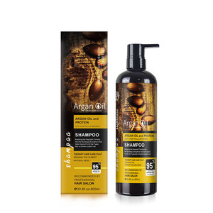 Champú de Proteína con Aceite de Argán de Marca Privada OEM, Anticaída del Cabello, Fortalece las Raíces, Repara el Cabello Dañado y <span class=keywords><strong>Roto</strong></span>, Gran Capacidad para Salón de Belleza - Product Image 3