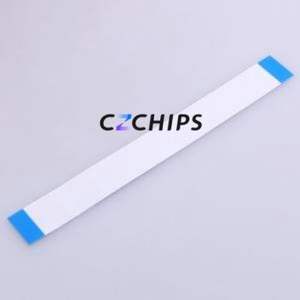 JS10A-16P-150-4-8 FFC Cable (Flexible Flat Cable) P=1mm Connector 16P 1mm 0.3mm Non-Inverting - Product Image 2