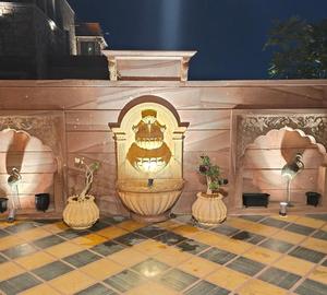 Luxury Royal Jodhpur Red Sandstone Palace Exterior Facade for Heritage Construction <b>Decorative</b> Wall Cladding and Landscaping - Product Image 2