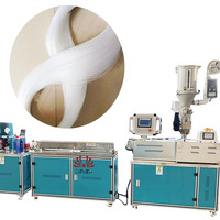 Ligne de production d'extrusion de ligne de pêche à vis simple automatique à grande vitesse |   Machine à monofilament PP/TPU/PLA pour film de fil
