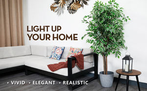 ต้นมะเดื่อปลอมสำหรับตกแต่งบ้านต้นไม้ต้นมะเดื่อต้นมะเดื่อต้นปาล์มปลอมสำหรับปลูกในร่ม - Product Image 4