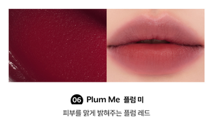 Nuse Mousse Liptual 06 Plum Me 4.5g Gloss à lèvres liquide végétalien brillant - Product Image 2