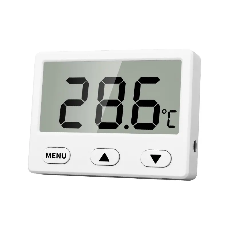 ミニデジタル温度計冷蔵庫磁気温度防水プローブバッテリー温度計アマゾン売れ筋気性