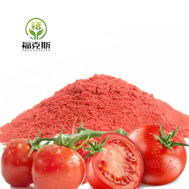 Polvo de licopeno 5% de alta calidad, extracto de tomate, extracto de licopeno en polvo