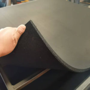 Piastrelle in gomma balistica EPDM spesse 15mm piastre antiproiettile per poligono di tiro per palestra - Product Image 2