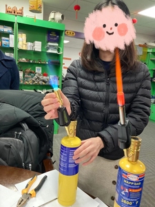 HVAC Phụ Tùng ECQ Thiết Kế Mới Đôi Burner Tay <span class=keywords><strong>Torch</strong></span> Cho Hàn/Hàn Hàn Đuốc - Product Image 5