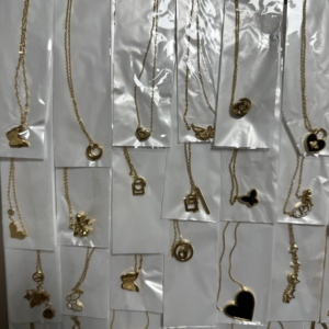 Fashion Stainless Steel Clover Gold Cute Charm Necklace <strong>Hearts</strong> Style <strong>Locket</strong> Gold Filled Layered Luxury Necklace Bulk Wholesale - Product Image 2