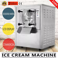Machine à glace dure commerciale pour entrepôt UE avec fabricant de crème glacée vertical 1200W