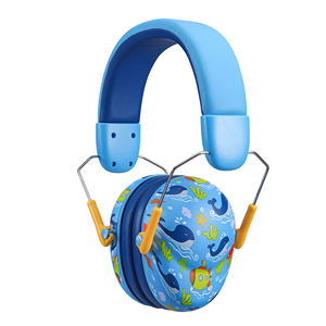 Casque d'écoute réglable en ABS pour bébé en plein air Protection auditive anti-<span class=keywords><strong>bruit</strong></span> Cache-oreilles Style princesse ou <span class=keywords><strong>mer</strong></span> - Product Image 1