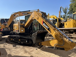 Máquina de Segunda Mano, Mini Excavadora Usada Original de China, SANY SY75C, Excavadora SANY Usada SY75, Venta a Bajo Precio - Product Image 4