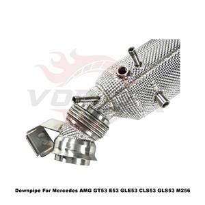 Vortex High-Flow Downpipe For Mercedes AMG GT53 E53 GLE53 CLS53 GLS53 M256 Engine Stainless Steel Tuning - Product Image 5