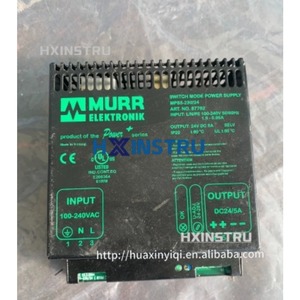 MURR ELEKTRONIK MPS5-230/24 SWITCH MODE POWER SUPPLY Used H H - Product Image 1