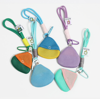 Sac de rangement en maille d'été 2026 avec sangle de suspension, porte-monnaie de poignet, étui portable pour écouteurs, sac pendentif porte-clés, cordon de suspension pour portefeuilles