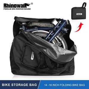 Sac de transport pliable pour vélo Rhinowalk 14-16, sac de transport portable pour vélo, pour les voyages en avion, pour le cyclisme et le rangement - Product Image 3