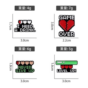Badge amusant en alliage émaillé avec logo '<span class=keywords><strong>Batterie</strong></span> à recharger' - Product Image 6