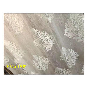 <span class=keywords><strong>Tende</strong></span> a Pacchetto di Lusso <span class=keywords><strong>in</strong></span> <span class=keywords><strong>Tulle</strong></span> Trasparente Bianco con Ricamo Floreale Classico per Soggiorno - Product Image 6