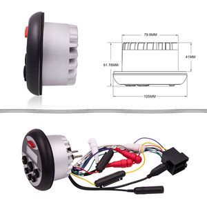 Hasda biển không thấm nước 6 inch Loa H-5106 * 4 đen/trắng/Net bề mặt + biển không thấm nước BT MP3 Máy nghe nhạc H-808 + USB + ăng ten - Product Image 2