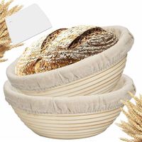 Pots de démarreur au levain Kit de remplacement à large bouche Pochoirs à pain pour bols à pâte artisanale Rising et