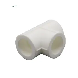 Wholesale Top Quality Tee PPR Pipe Fitting Green Color Customized size Plumbing Tubes PPR Tee For Water Supply