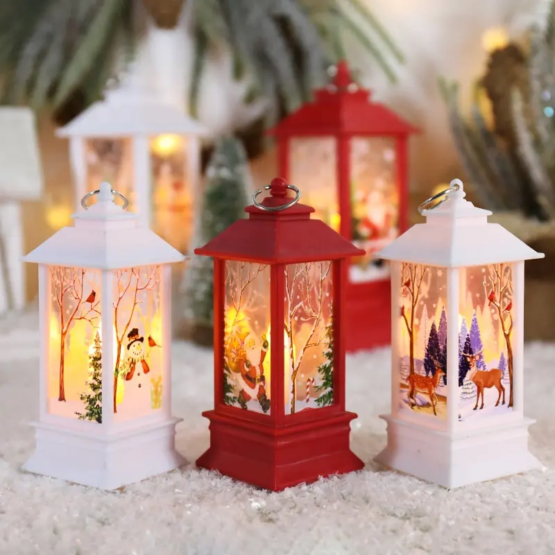 Santa Snowman Light Giáng Sinh Vui Vẻ Trang Trí Cho Trang Chủ Giáng Sinh Đồ Trang Trí Cây Navidad Noel Xmas Quà Tặng Năm Mới