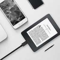 Cable Micro USB de 1M para S7/S6 3A, carga rápida, IOS y ordenador, Cable DE DATOS Android largo Compatible