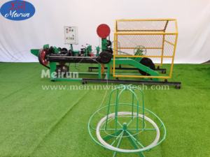 美润MRCSJ-06 PLC控制电机驱动刺铁丝制造机轴承齿轮<span class=keywords><strong>2</strong></span>.2KW功率75-150mm刺铁丝间距 - Product Image 2