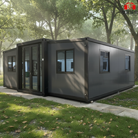 Maison pliable en conteneur extensible populaire en Europe, panneau sandwich EPS, isolation murale, préfabriqué modulaire, petite maison de grand-mère en Australie