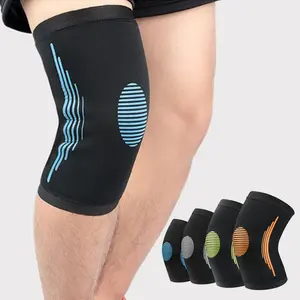 7mm Neoprene Knee Support Adjustable Compression Sleeve for Weight Lifting Powerlifting Protective Knee Pads