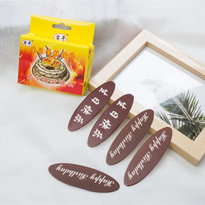 Birthday Cake Decorating Plaques Oval Paper Reusable Chinese English Wishes Birthday Party Props - Product Image 1