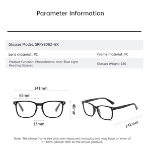 Nuevas <span class=keywords><strong>gafas</strong></span> PC Trabajo multifocal Tanto <span class=keywords><strong>cerca</strong></span> como lejos Zoom automático Fotocromismo Hombres Mujeres Anti Luz azul <span class=keywords><strong>Gafas</strong></span> <span class=keywords><strong>de</strong></span> lectura - Product Image 5