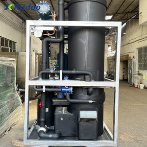 Năng suất cao Máy làm đá công nghiệp dễ dàng vận hành không khí nước làm mát có sẵn khối hình khối điều kiện mới 1000kg - Product Image 4