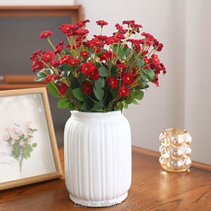 ZZLTY Vente en gros de petites roses artificielles grimpantes pour la décoration florale de mariage, de la maison et du salon - Product Image 1