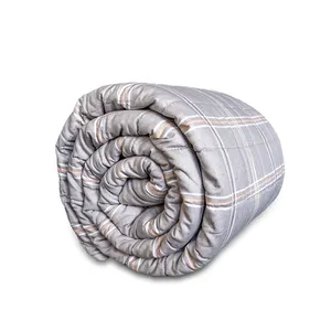 Couvertures protectrices de 100% coton de vagues EMF Premium saines pour la couverture lourde d'adultes