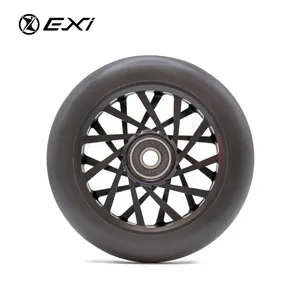 2023 Scooter Wheels 110mm Pro Scooter Aluminum Wear Resistant PU Alloy Core Wheels For Stunt Scooter