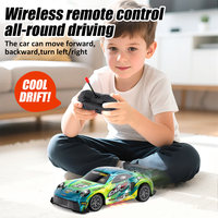 Voiture télécommandée mini haute vitesse, simulation réaliste, design cool, éclairage coloré, échelle 1:24, voiture de drift RC
