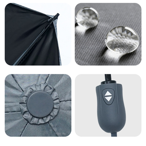 Paraguas Automático Personalizado con Impresión Sublimada, Resistente al Viento, Impermeable y con Diseño Atractivo para la Lluvia - Product Image 4