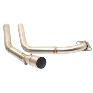 Tuyau d'échappement intermédiaire pour moto Yamaha, diamètre 10 mm, en acier inoxydable, avec isolation thermique, pour usage touring - Product Image 5