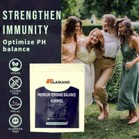 Gomitas para el Equilibrio Femenino de Marca Privada OEM, Probiótico para Mujeres con Bacillus Coagulans y Piña para el Equilibrio del pH