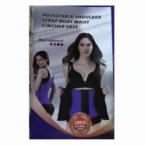 Gilet Cincher da donna con tracolla regolabile in vita e gilet modellante con cerniera - Product Image 1