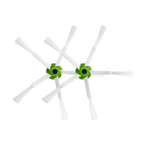 Cepillo lateral de 5 brazos de alta eficiencia apto para i <span class=keywords><strong>Robot</strong></span> Roombas i7 + E5 E6 E7 <span class=keywords><strong>I3</strong></span> Series aspiradora robótica repuestos Accesorios - Product Image 1