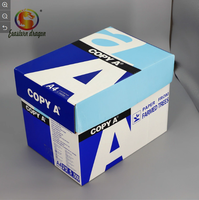 Papier d'impression Qiyin A4 haute luminosité, lisse et sans bourrage, pour documents de bureau, scolaires et professionnels