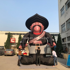 กัปตันโจรสลัดเป่าลมสุดหลอนพร้อมปืน โจรสลัดเป่าลมแบบกำหนดเองสำหรับกิจกรรมต่างๆ - Product Image 1